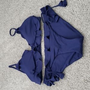 Becca Bikini - Navy Size Large